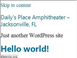 Sites similar to jacksonvilleamphitheater.com
