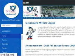 Sites similar to jacksonvillemiracleleague.org