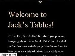 Sites similar to jackstables.com