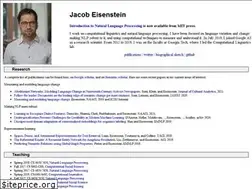Sites similar to jacob-eisenstein.com