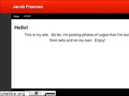 Sites similar to jacobfreeman.com