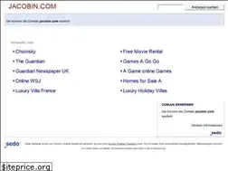Sites similar to jacobin.com