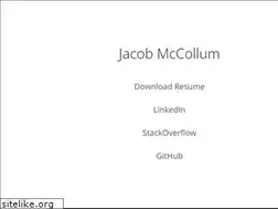 Sites similar to jacobmccollum.com