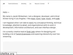 Sites similar to jacobwinkelman.com