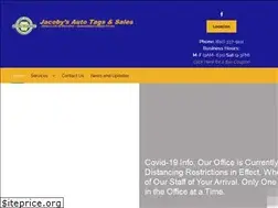 Sites similar to jacobysautotags.com