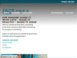 Sites similar to jacojuiceandtaco.com