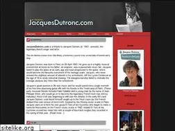 Sites similar to jacquesdutronc.com