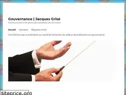 Sites similar to jacquesgrisegouvernance.com