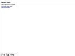 Sites similar to jacquesleduc.com