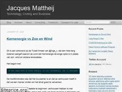 Sites similar to jacquesmattheij.com