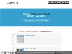 Sites similar to jacrobaties.jeun.fr