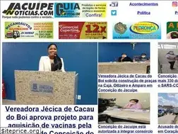 Sites similar to jacuipenoticias.com