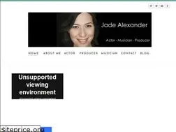 Sites similar to jade-alexander.com