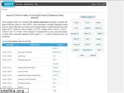 Sites similar to jadwalacaratv.com