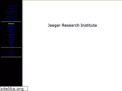 Sites similar to jaegerresearchinstitute.org