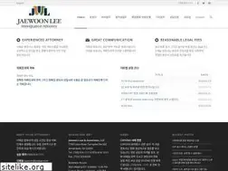 Sites similar to jaewoonlaw.com