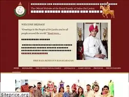 Sites similar to jaffnaroyalfamily.org