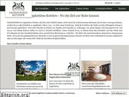 Sites similar to jagdschloss-kotelow.de