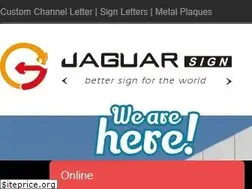Sites similar to jaguarsign.com