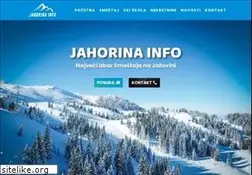 Sites similar to jahorinainfo.com