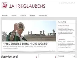Sites similar to jahrdesglaubens.at