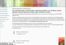 Sites similar to jahreslosung.eu
