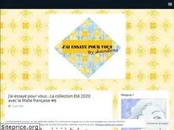 Sites similar to jaiessayepourvous.fr