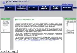 Sites similar to jaiibcaiibmocktest.com