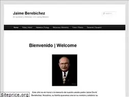 Sites similar to jaimeberebichez.com