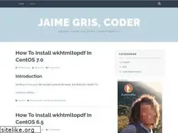 Sites similar to jaimegris.wordpress.com