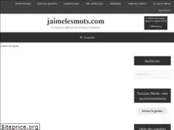 Sites similar to jaimelesmots.com