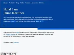 Sites similar to jaimemartinez.nl