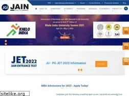 Sites similar to jainuniversity.ac.in