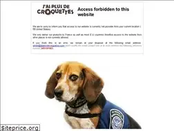 Sites similar to jaiplusdecroquettes.com