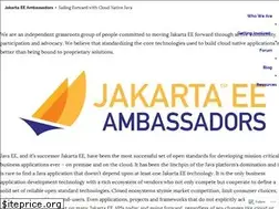 Sites similar to jakartaee-ambassadors.io