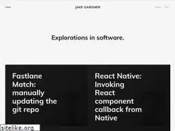 Sites similar to jakegardner.me