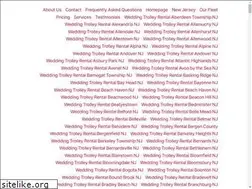 Sites similar to jakesweddingtrolley.com