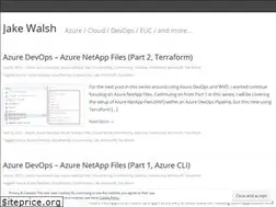 Sites similar to jakewalsh.co.uk