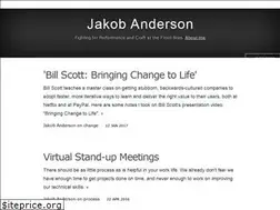Sites similar to jakobanderson.com