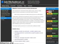 Sites similar to jakobchodovat.cz