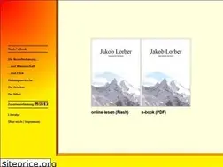 Sites similar to jakoblorber.de