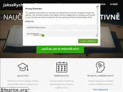 Sites similar to jakserychlenaucit.cz