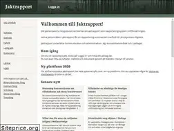 Sites similar to jaktrapport.se