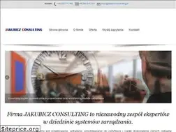 Sites similar to jakubicz-consulting.pl