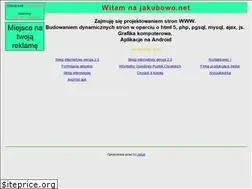 Sites similar to jakubowo.net