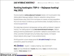Sites similar to jakwybrachosting.pl