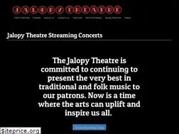 Sites similar to jalopytheatre.org