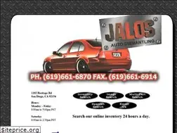 Sites similar to jalosautodismantling.com