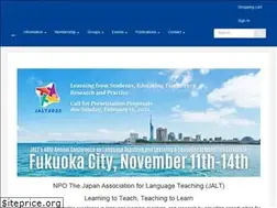 Sites similar to jalt.org