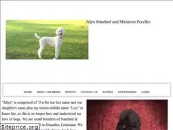 Sites similar to jalynpoodles.com